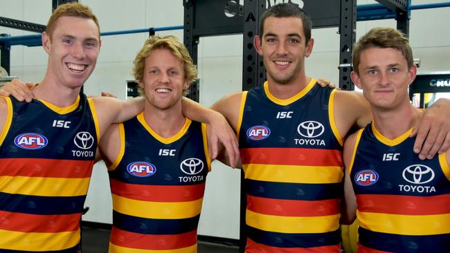 Will Rory Sloane stay with his Adelaide mates like Lynch did? Picture: Supplied