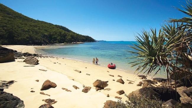 Chance Bay is located on south-east Whitsunday Island, about 27km southeast of Shute Harbour. Picture: Tourism and Events Queensland