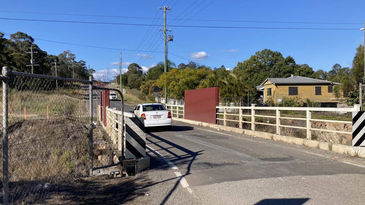 The new $1 billion Gympie Bypass is going to shift a lot of traffic away from the city centre, but new headaches in need of urgent fixes are going to emerge, like the single lane “pinch point” bridge at Hall Rd, which sits along what will be the main route connecting Monkland to other points during floods.