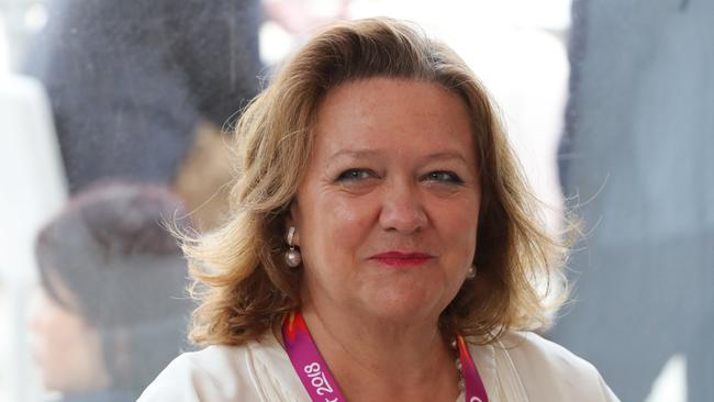 Gina Rinehart is on the Gold Coast for the Commonwealth Games. Picture: Nigel Hallett