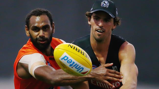 Scott Pendlebury will make his first NAB Challenge appearance against Carlton. Picture: Wayne Ludbey