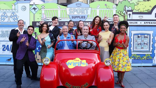 The full Wiggles cast gathered in Sydney to mark the occasion