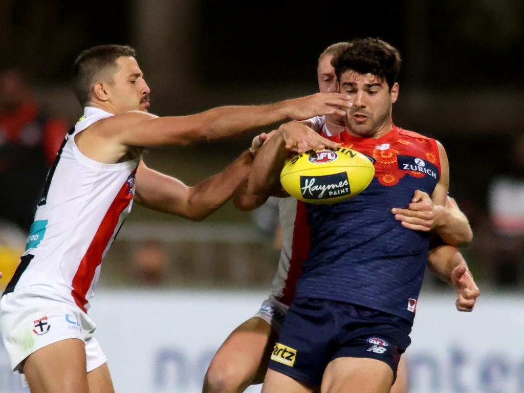 Christian Petracca’s goal against the Melbourne Demons.