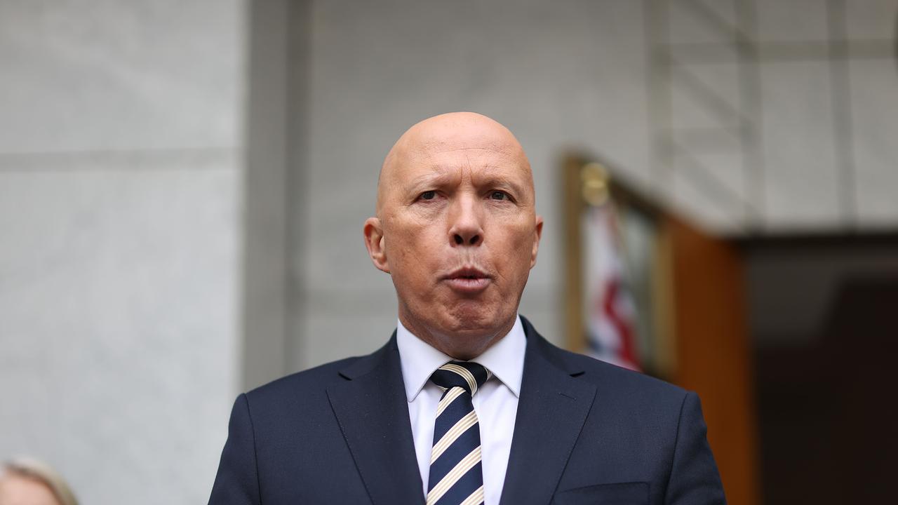 Defence Minister Peter Dutton lashed Ms Palaszczuk and Queensland Labor for its tough stance on borders. Picture: NCA NewsWire / Gary Ramage