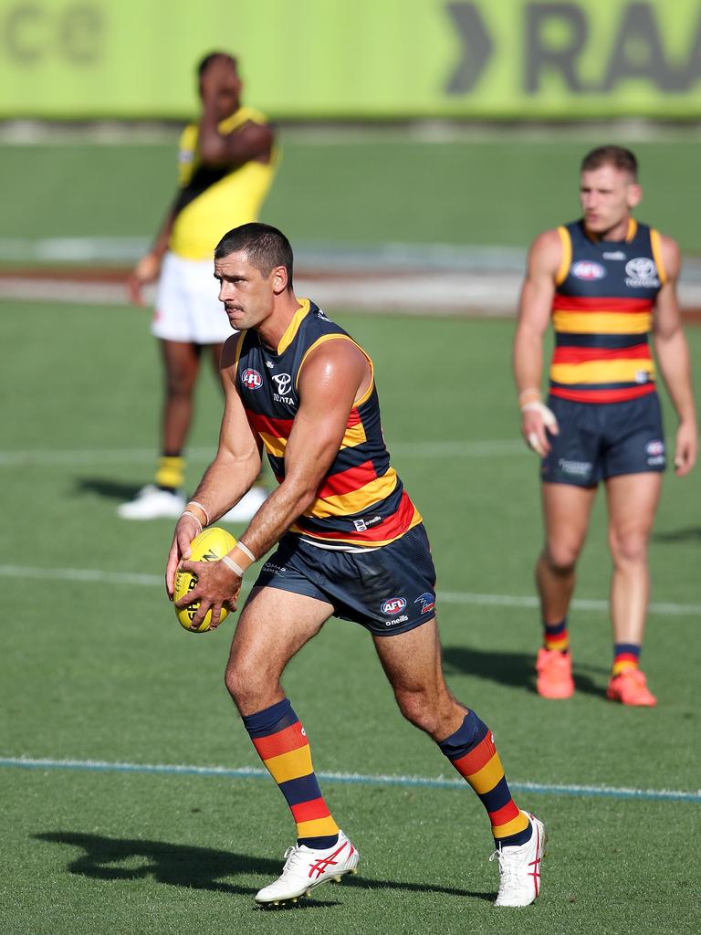 Taylor Walker was uncharacteristically inaccurate in front of goal. Picture: Sarah Reed/AFL Photos via Getty Images