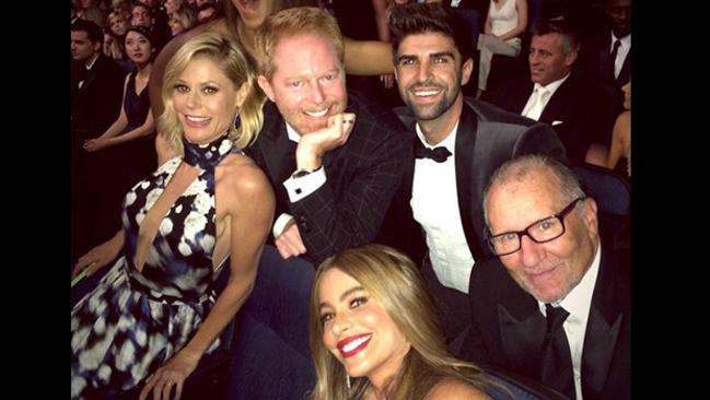 Winners ... Sofia Vergara posts: "Modern Family in da house!!!" Picture: Instagram