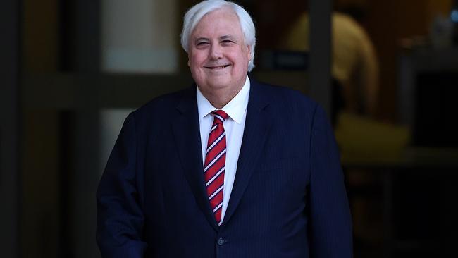 Clive Palmer. Picture: AAP