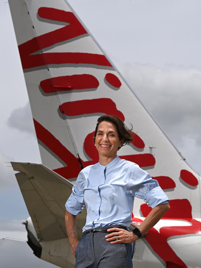 Virgin CEO Jayne Hrdlicka. Picture: Lyndon Mechielsen