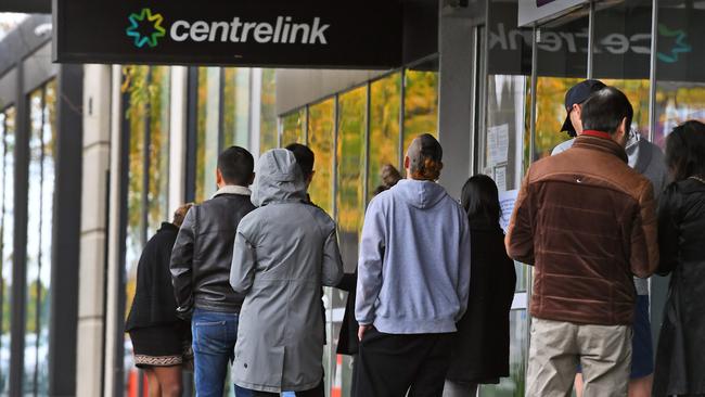 The RBA says addressing the higher levels of unemployment is a national priority. Photo by William WEST / AFP