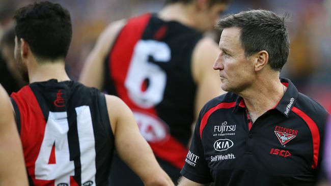 Essendon coach John Worsfold. Picture: Michael Klein