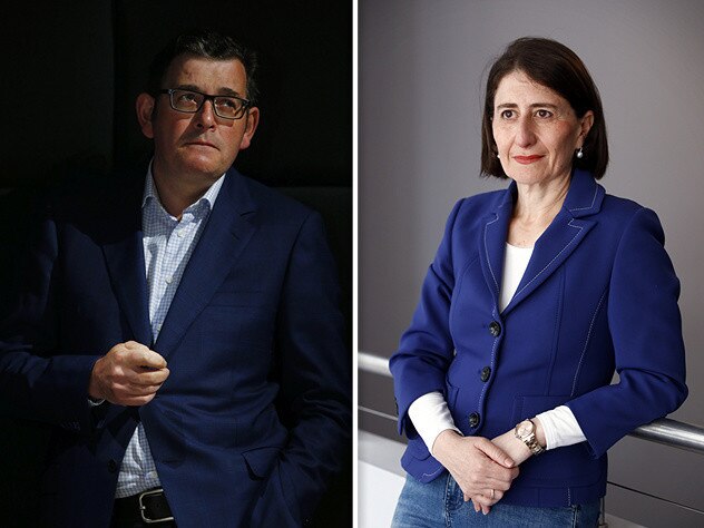 Dan Andrews and Gladys Berejiklian for Peta