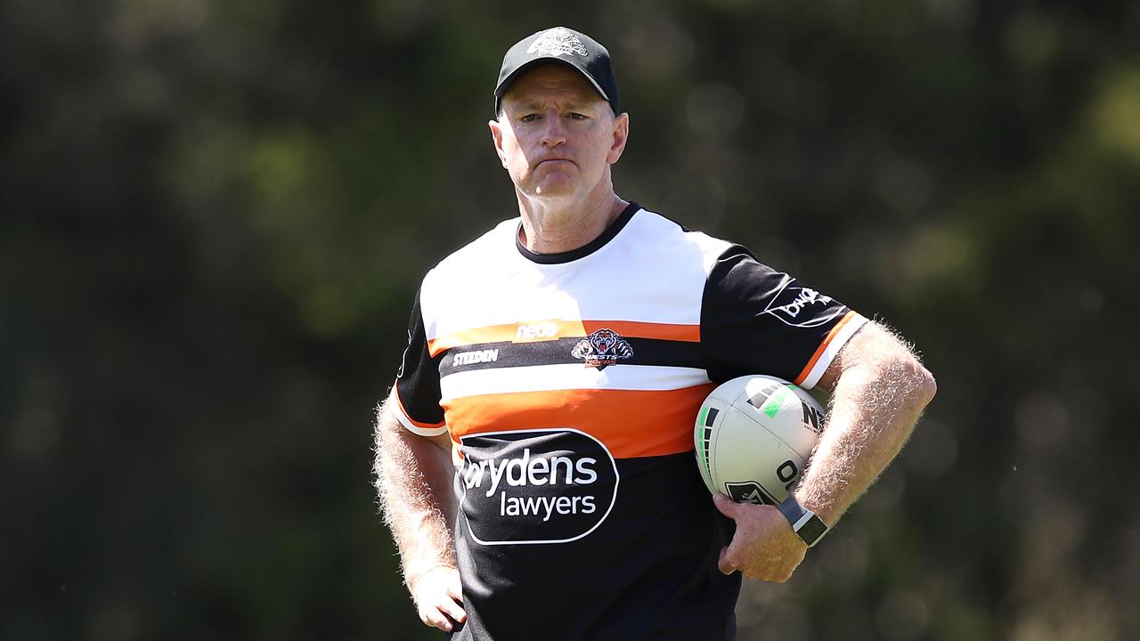 Maguire will stay on at the Wests Tigers. Picture: Mark Kolbe / Getty Images