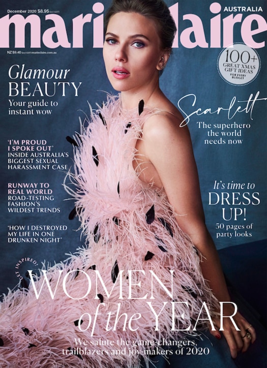 The full issue of marie claire is on sale November 12. Picture: Supplied