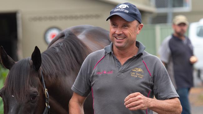 Trainer Brett Dodson has Full Press ready to make it back-to-back wins at Taree on Friday.