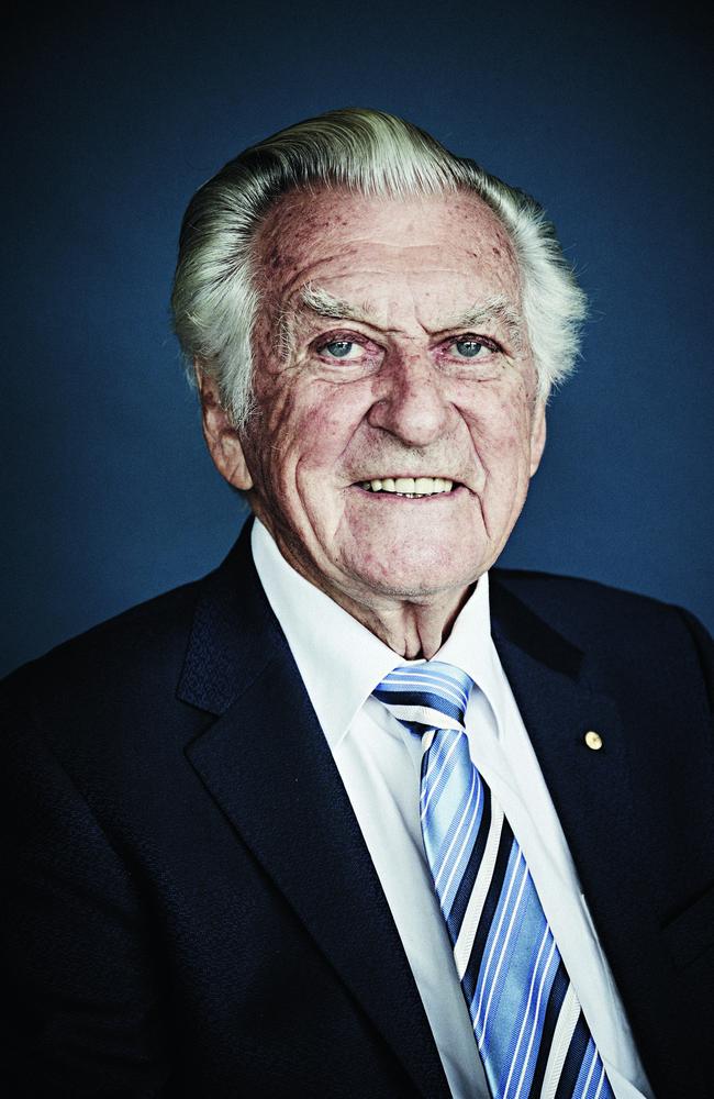 Former prime minister Bob Hawke. Picture: Harold David