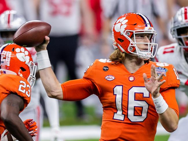 Clemson Tigers quarterback Trevor Lawrence.