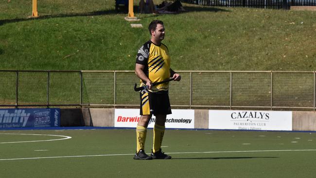 Photos from Darwin B-grade hockey grand final day. Picture: Darcy Jennings.