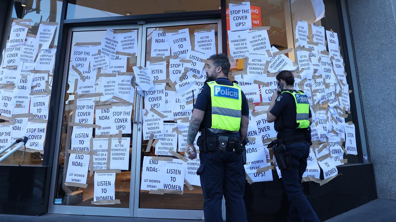 Country Road Chapel St Store Melbourne Vandalised After Sex Assault Scandal Daily Telegraph