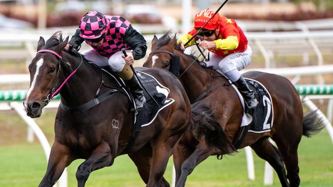 Rothfire showed his class in the Champagne Classic. Picture: AAP