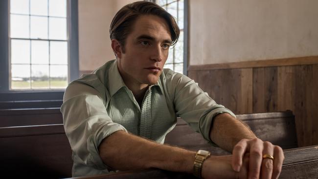 Robert Pattinson as Preston Teagardin in The Devil All the Time. Picture: Netflix