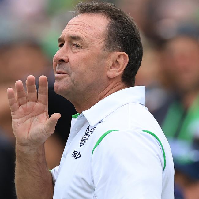 Raiders coach Ricky Stuart. Picture: Jenny Evans/Getty Images