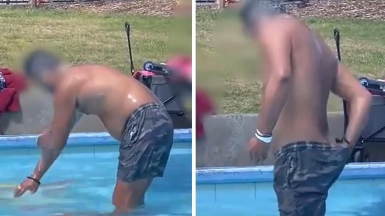 Man filmed in ‘disgusting’ act in kids’ pool