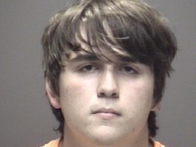 This is 17-year-old high school junior Dimitrios Pagourtzis who has been charged with capital murder following the shooting at Santa Fe High School that left 10 dead. Picture: Galveston County Sheriff's/MEGA