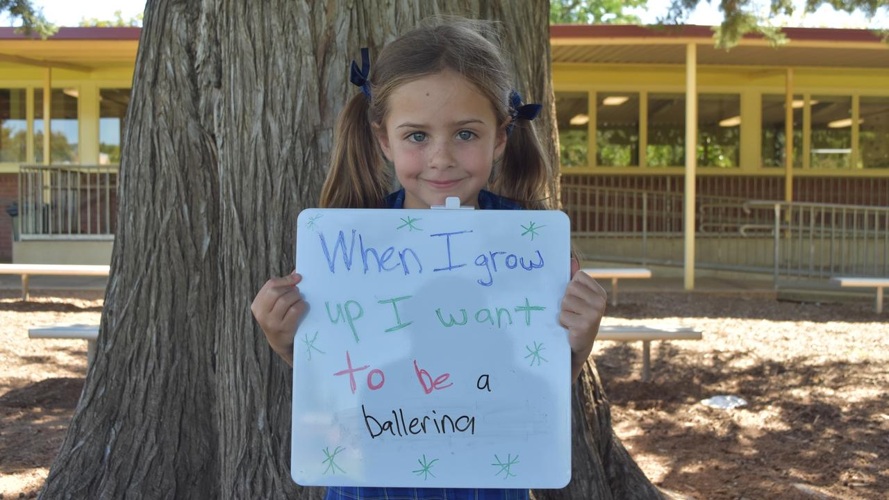 My First Year - South Wagga Public School students say what they would like to be when they grow up . Picture: Sam Turner