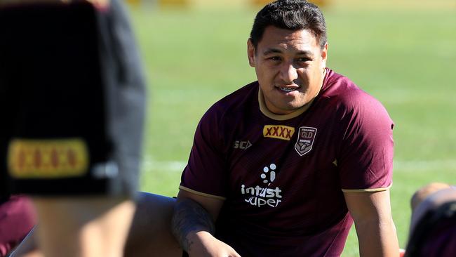 Papalii has put more focus on his training. (Adam Head)