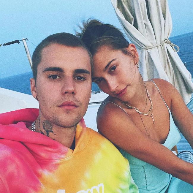 Justin Bieber is worried about his wife Hailey Bieber. Picture: Instagram/Justin Bieber