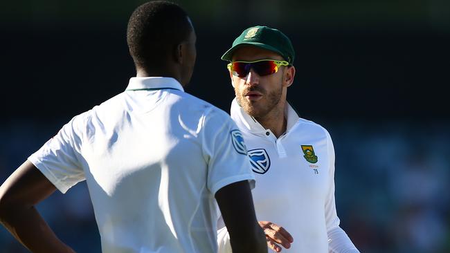 Faf du Plessis has full confidence in Kagiso Rabada. Picture: Getty Images