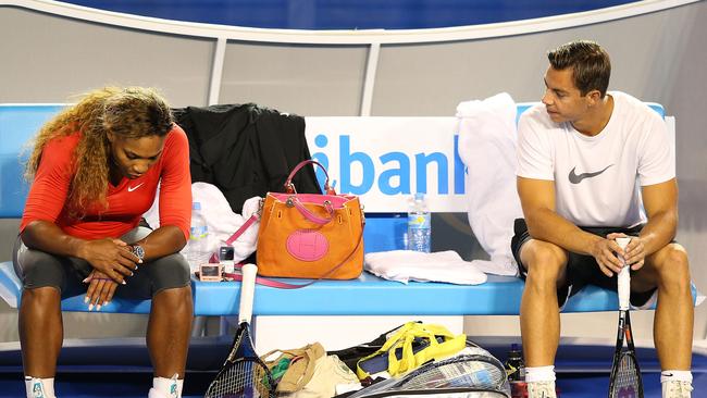 Serena Williams and Bajin.