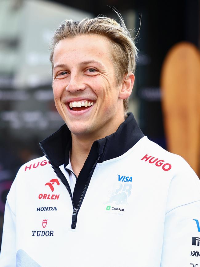 All smiles for Lawson. (Photo by Mark Thompson/Getty Images)