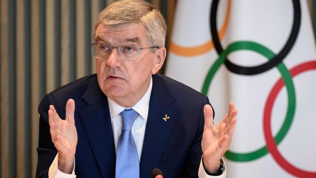 International Olympic Committee (IOC) President Thomas Bach. Picture: AFP.