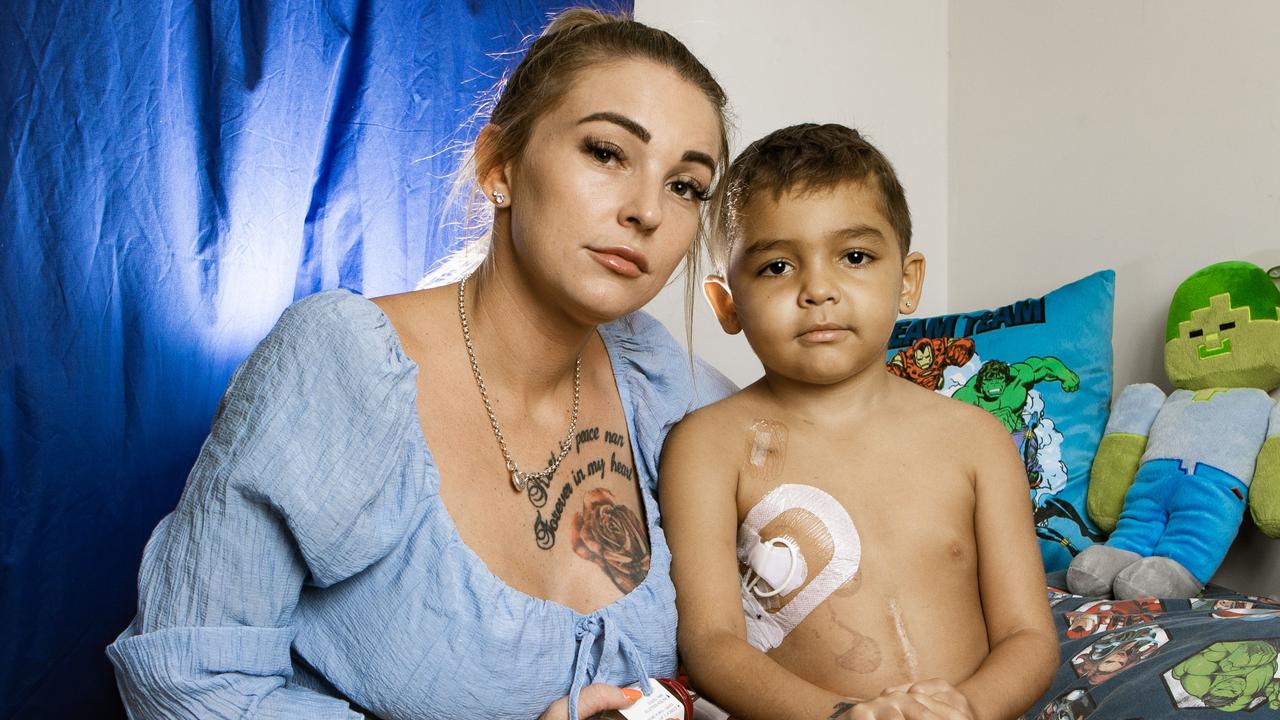 Mateoh was diagnosed with the rare genetic disorder in 2019. Picture: Nigel Hallet