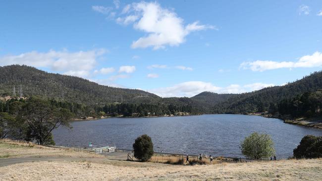 Risdon Brook Dam at Risdon Vale. Picture: Nikki Davis-Jones