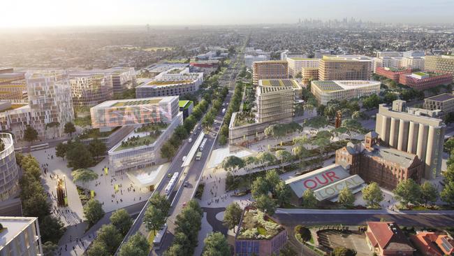 Advocacy Alliance LeadWest is calling on the next State Government to commit to funding the Sunshine Station Masterplan. Picture: Brimbank City