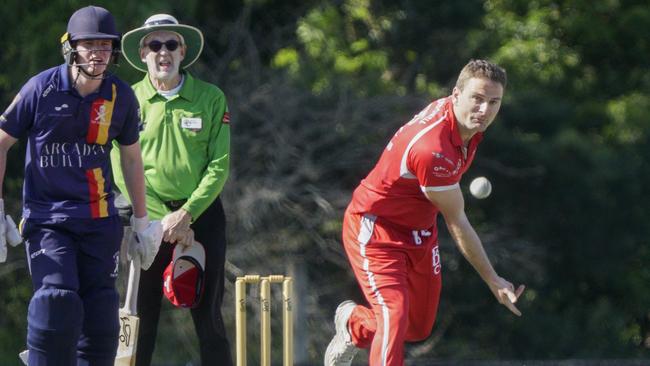 Baden Powell bowler Zacc Klan. Picture: Valeriu Campan