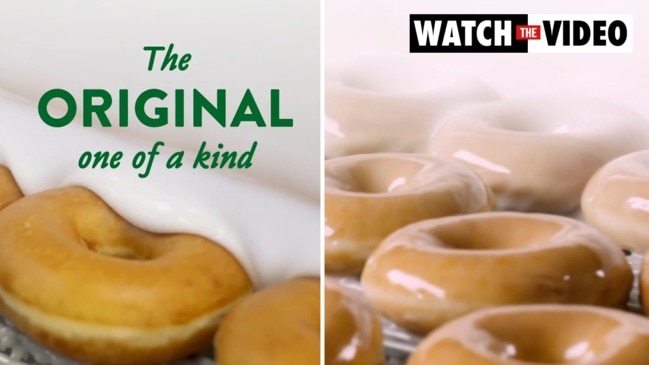 Krispy Kreme's original glazed doughnut