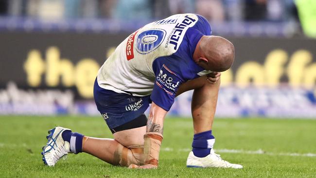 David Klemmer sums up the mood. (Mark Kolbe/Getty Images)