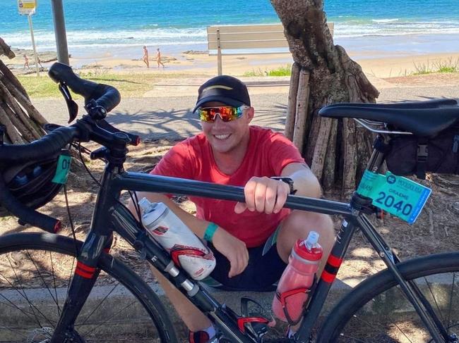 Friends have paid tribute to Graeme Pearson, 31, who has been identified as the cyclist killed when he crashed at Mount Nebo in the Moreton Bay region on Saturday morning. 