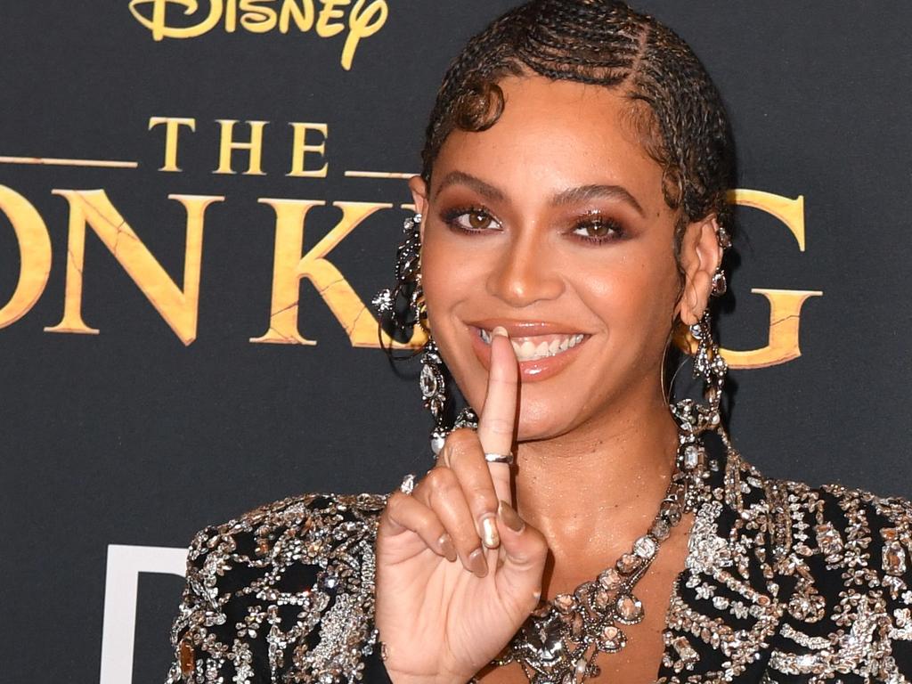 Beyonce arrives for the world premiere of Disney's The Lion King in Hollywood. Picture: AFP
