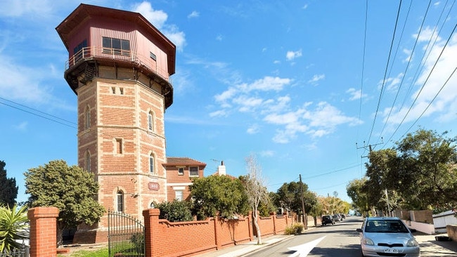 Semaphore’s striking water tower is looking for a tenant.