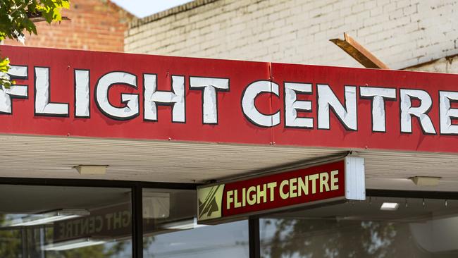 Yavuz visited a Flight Centre office to see a world map to plot his course back to Australia. Picture: Sarah Matray