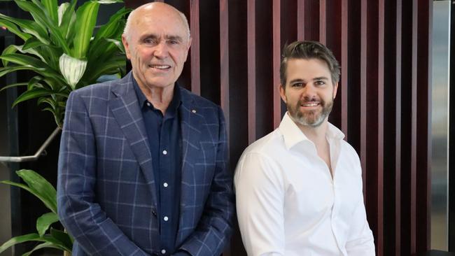 Skalata Ventures chairman Paul Little, left, with CEO Rohan Workman: ‘We want to expedite success’