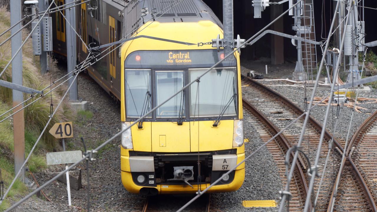 Industrial action has sparked train delays in Sydney. Picture: NewsWire / Damian Shaw