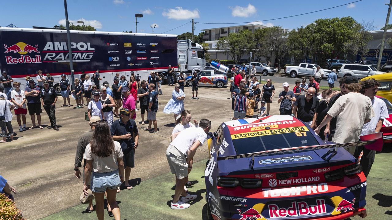 Supercar champion Will Brown's race car on display at Cars Galore in Toowoomba, Sunday, November 24, 2024. Picture: Kevin Farmer