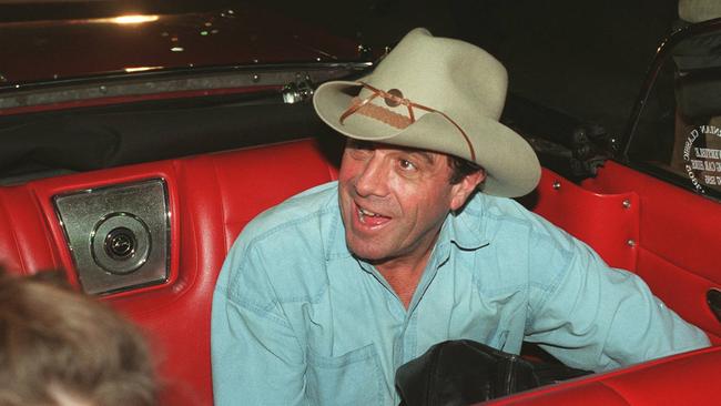 Foxtel fave ... Molly Meldrum at the launch of the Red music Channel in 1996.