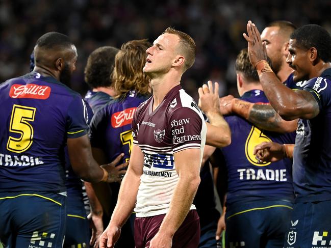 NRL 2021 QF Melbourne Storm v Manly-Warringah Sea Eagles - Daly Cherry-Evans, Dejection NRL PHOTOS