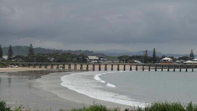 Even on an overcast day, the backdrop for the festival is spectacular. Picture: Chris Knight